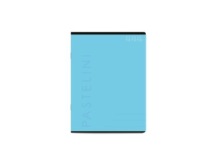 Zošit A4 444 PASTELINI modrá