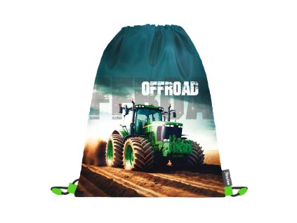 Vrecko na cvičky traktor