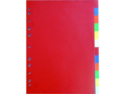 Rozdružovač A4, 2x6 farieb PP 120my