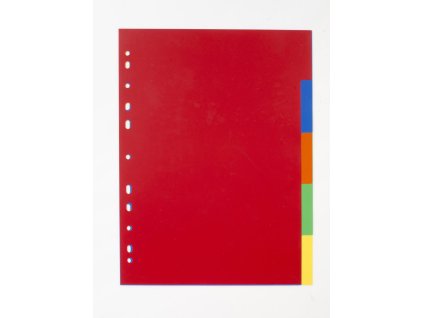 Rozdružovač A4, 1x5 farieb PP 120my