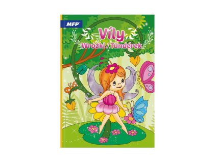 Omaľovánky A4 - Víly 2