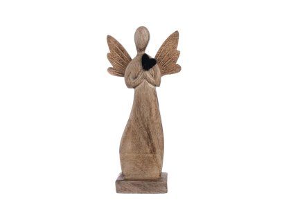 Anjel mango srdce - 19x5x42 cm
