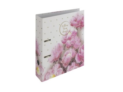 Zoraďovač A4 lamino páka 7cm Romantic magnólia