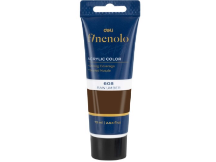 Akrylová farba 75ml Hnedá