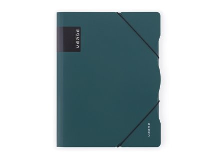 Sloha s gumou A4 PP VERDE zelená