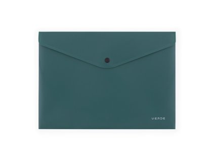 Listová kabelka s cvokom A4 VERDE zelená
