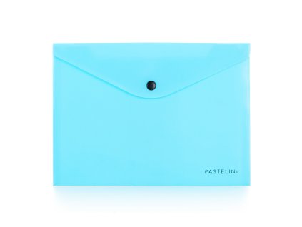 Listová kabelka s cvokom A5 PASTELINI modrá