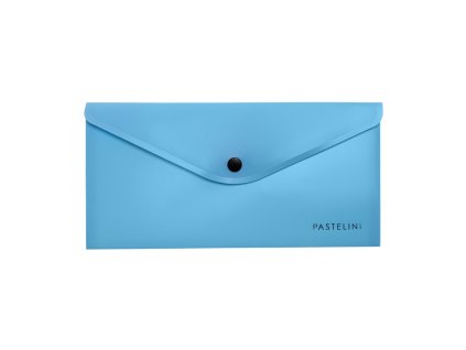 Listová kabelka s cvokom DL PASTELINI modrá