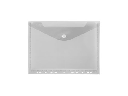 Listová kabelka s cvokom A4 eurozáves Opaline číra