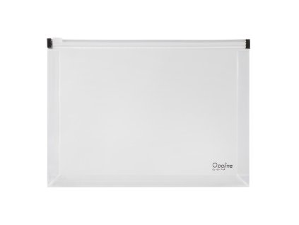 Obálka so zipsom A4 Opaline číra