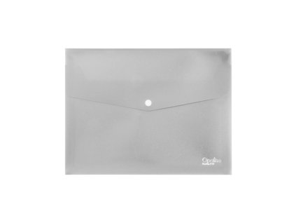 Priestorová obálka s cvokom A4 Opaline číra