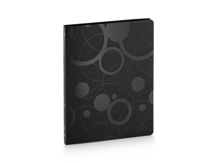 Zakladač PP A4 4kr. Black and White čierna