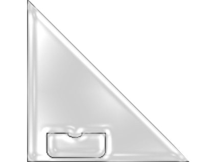 Samolepiaci rožok s vreckom na vizitku - 6ks