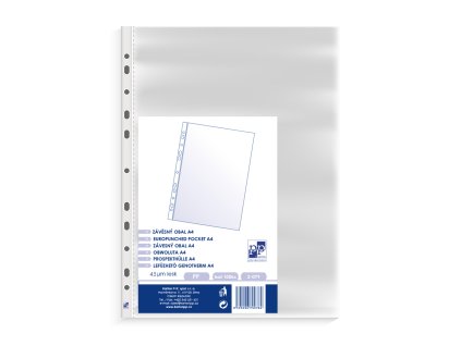 Euroobal A4 PP lesk eurozáves, lesk, 45mic.