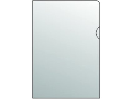 Priehľadný obal A4 "L" PVC číry, 180mic.