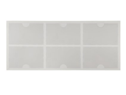 Samolepiace vrecko na vizitku otvor z vrchu - 6 ks