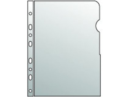 Priehľadný obal A4 -"L/U PP eurozáves, lesk, 140mic.