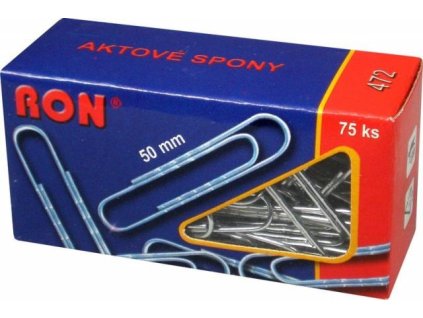 Spony kancelárske RON 50 mm / 75 ks