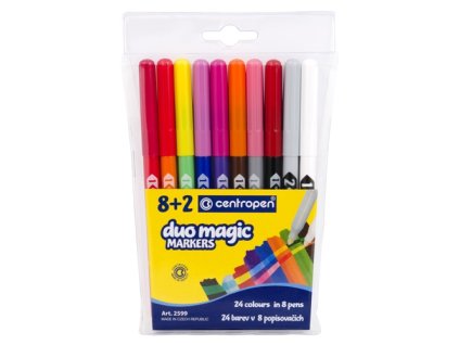 fixy centropen 2599 duo magic sada 8 2 ks