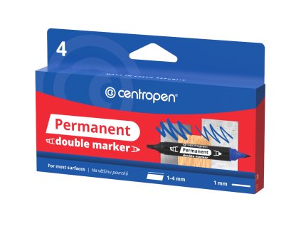 1666 permanent double marker KK 4