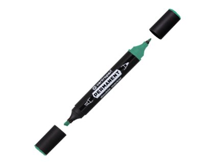 popisovac centropen 1666 obojstranny zeleny