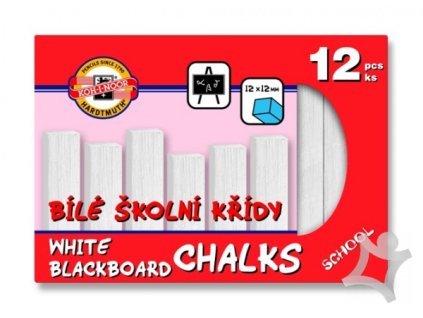 Krieda školská biela - 12 KS