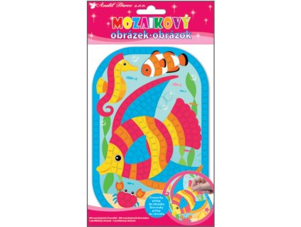 Mozaika ryby 21x14 cm