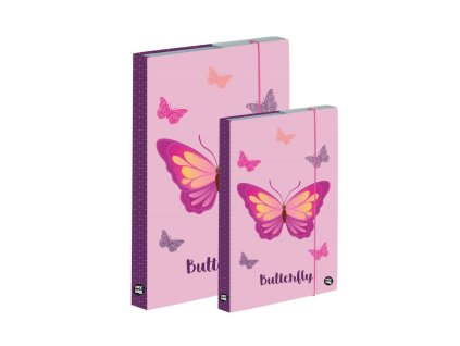 Box A4+A5 Motýľ
