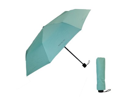 Dámsky skladací dáždnik PASTELINI zelená