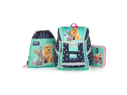 Školská súprava 3ks PREMIUM LIGHT maznáčikovia