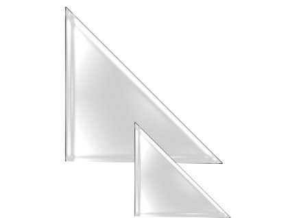 Samolepiace rúžik 110x110mm - 10 ks