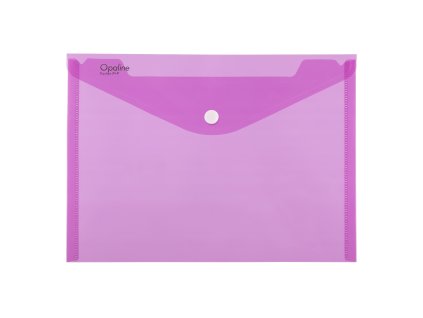 Listová kabelka s cvokom A4 Opaline ružová