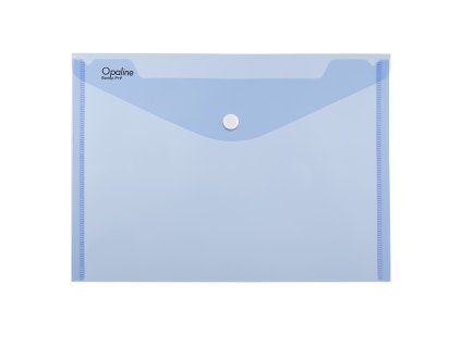 Listová kabelka s cvokom A4 Opaline modrá