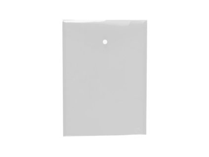 Listová kabelka s cvokom A5 na výšku Opaline číra