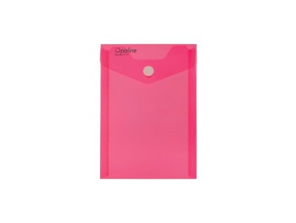 Listová kabelka s cvokom A6 na výšku Opaline ružová