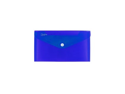 Listová kabelka s cvokom DL Opaline modrá