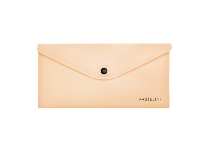 Listová kabelka s cvokom DL PASTELINI marhuľová