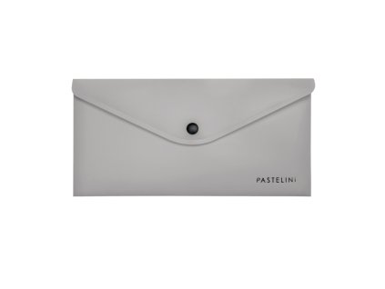 Listová kabelka s cvokom DL PASTELINI sivá