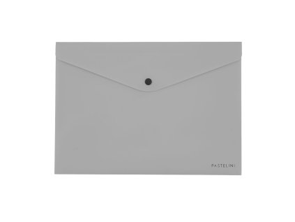 Listová kabelka s cvokom A4 PASTELINI šedá