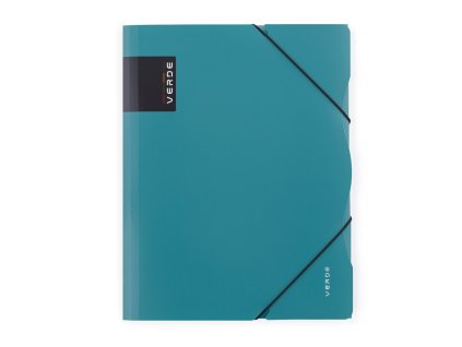 Sloha s gumou A4 PP VERDE milano