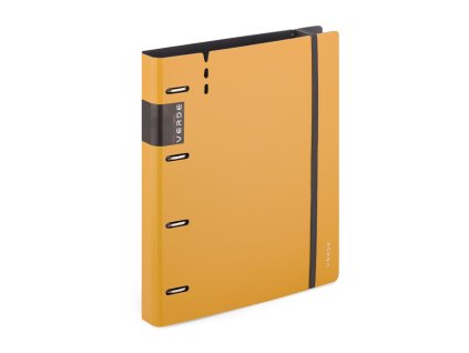 Zakladač A4 pena 4krúžok D30 VERDE horčica