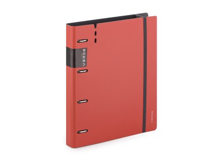 Zakladač A4 pena 4krúžok D30 VERDE tehlová