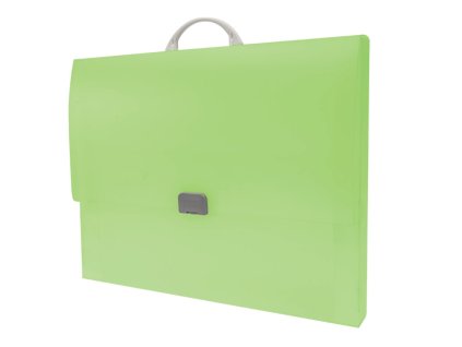 Kufrík PP so zámočkom A3 Opaline Frosty zelená