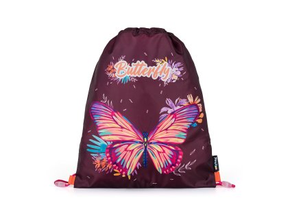 Vrecko na cvičky Motýľ