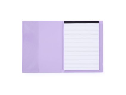 Sloha A4 + blok PASTELINI fialová