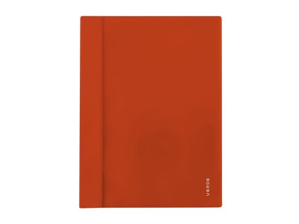 Rýchloviazač A4 PVC s vreckom VERDE tehlová