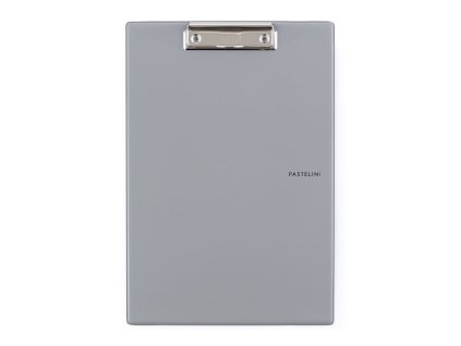Jednodoska A4 plast PASTELINI šedá
