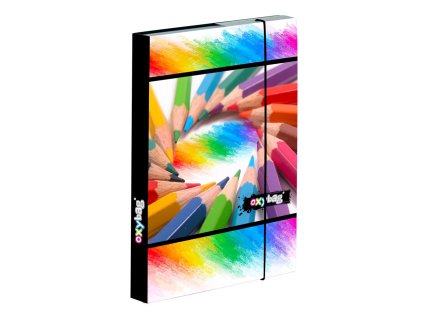 Box na zošity A4 Pastelky