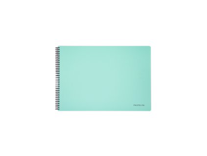 Skicák A4 tw, 40 listov, 190g PASTELINI zelená