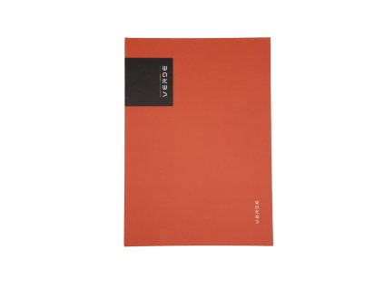 Záznamná kniha A4 VERDE tehlová